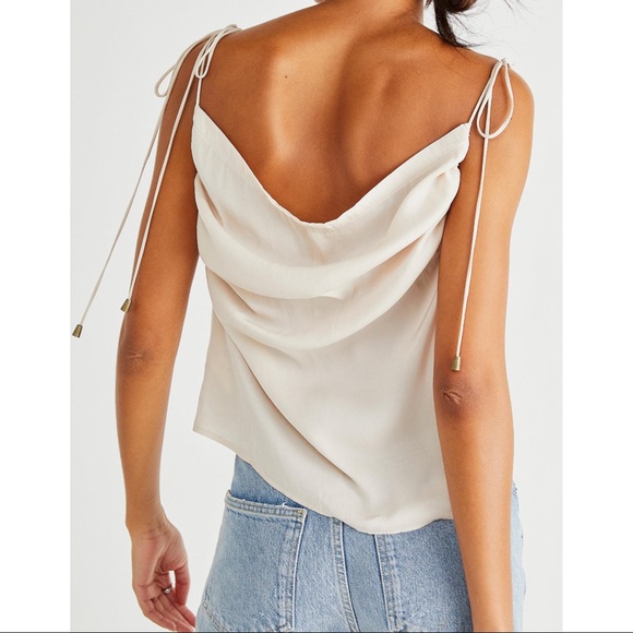 FREE PEOPLE ~Hattie Silky Tank (NWT) - Picture 4 of 11
